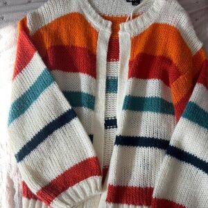 Striped Multicolor Women's Sweater